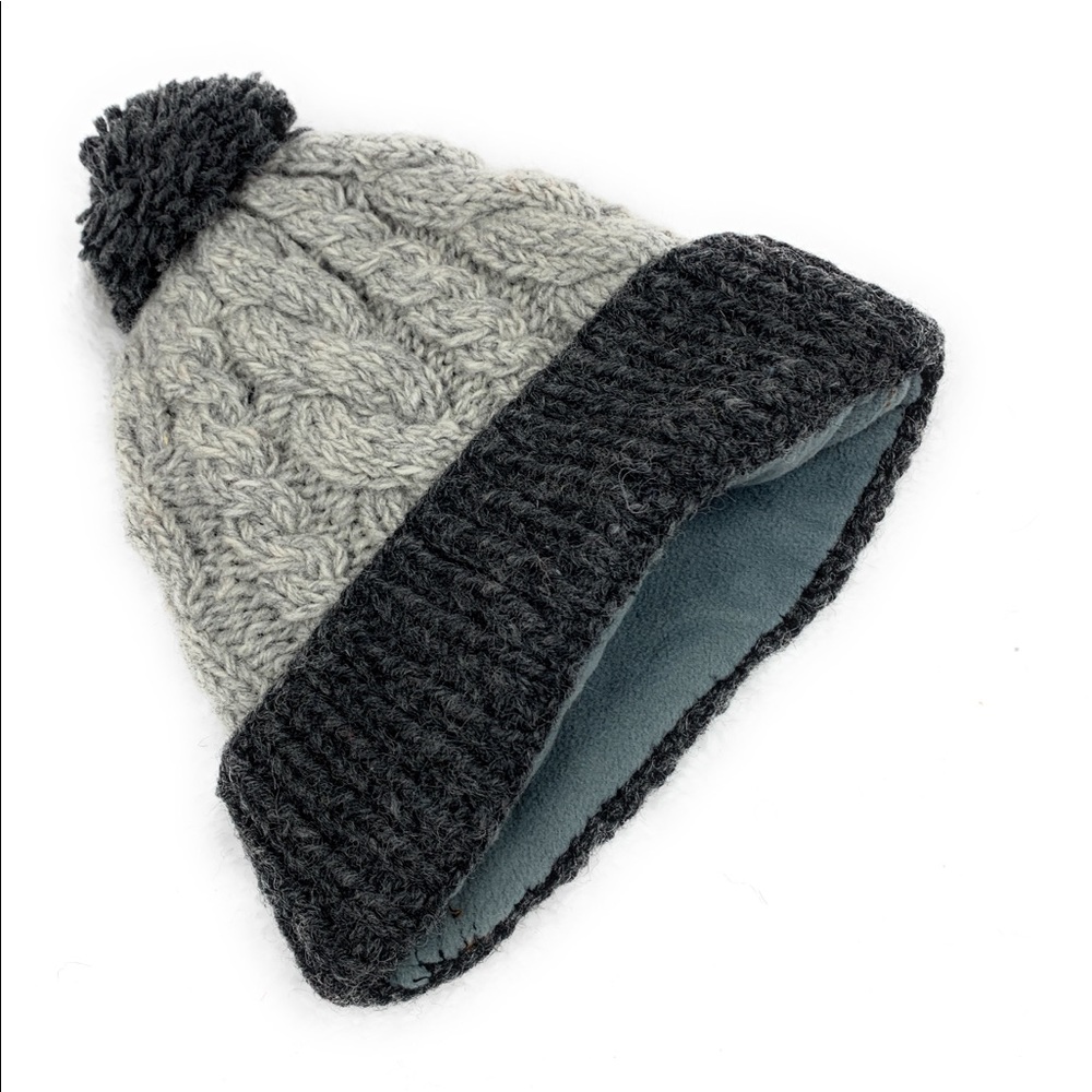 Handmade Chunky knit wool beanie